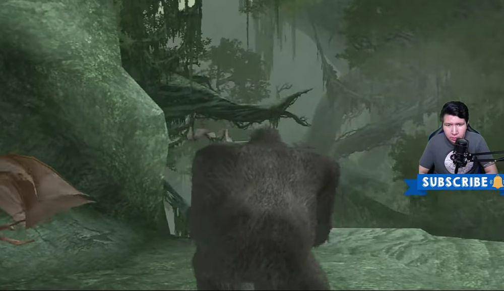 Windah ketika bermain game Peter Jackson's King Kong (youtube.com/WindahBasudara)