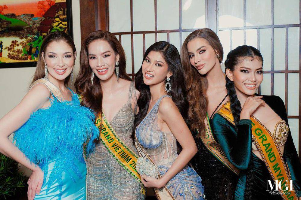 Potret Dinner Spesial Top 5 Pre-Arrival Miss Grand International 2023 (Instagram.com/missgrandinternational)