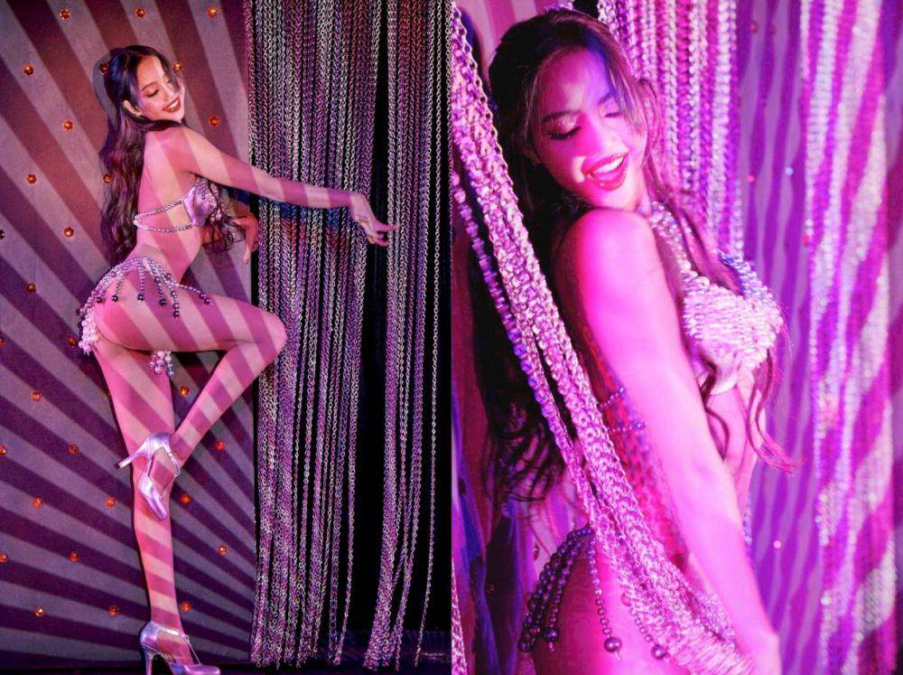 potret Lisa BLACKPINK di Crazy Horse Cabaret (instagram.com/lalalalisa_m)