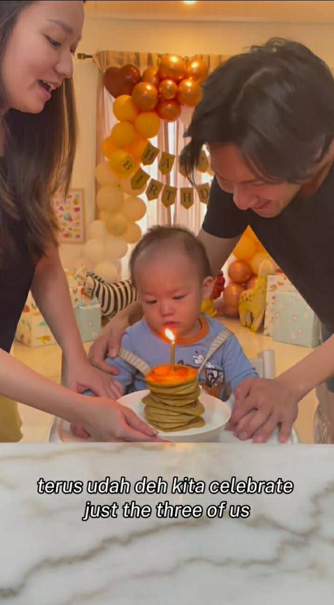 potret perayaan ultah ke-1 Avery, anak Fendy Chow (instagram.com/fendychow)