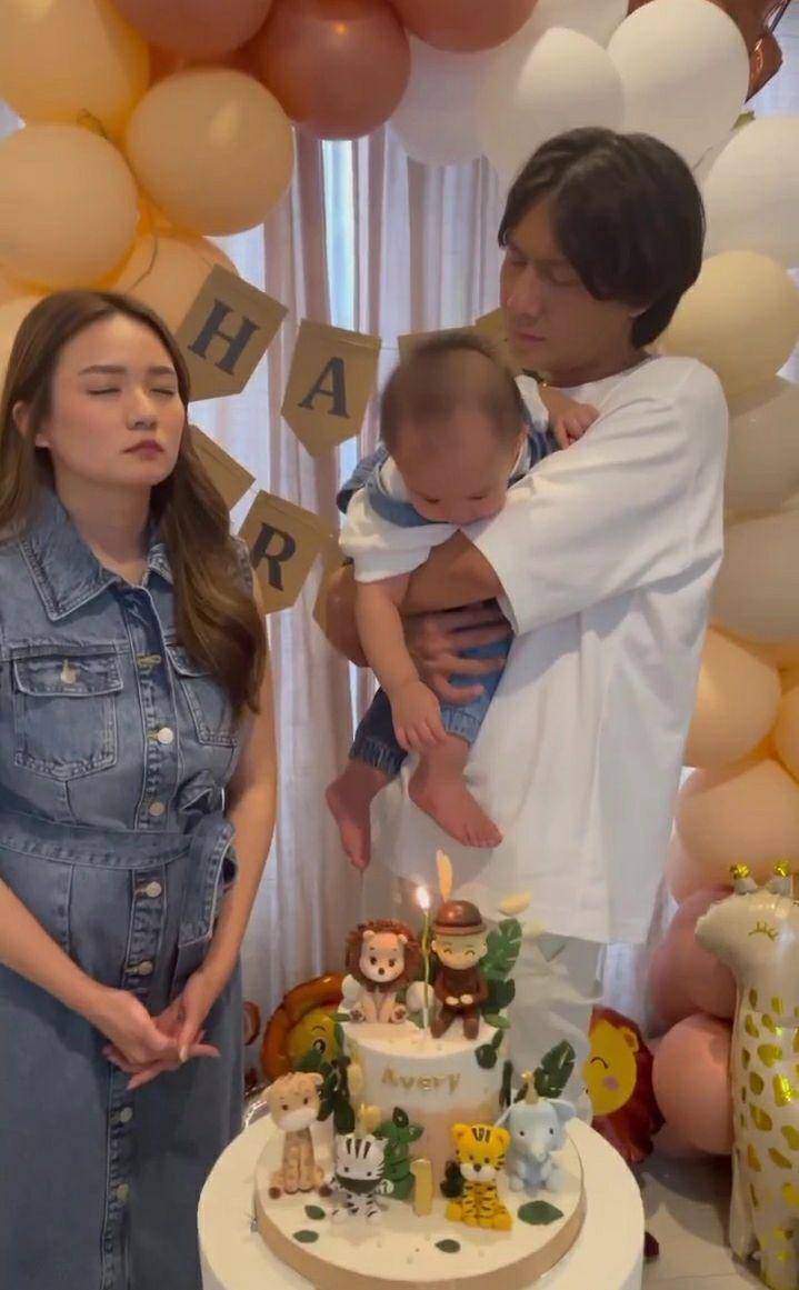 potret perayaan ultah ke-1 Avery, anak Fendy Chow (instagram.com/stellarcor)