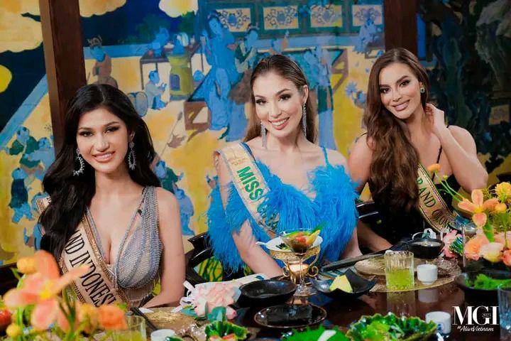 Potret Dinner Spesial Top 5 Pre-Arrival Miss Grand International 2023 (Facebook.com/Miss Grand International)