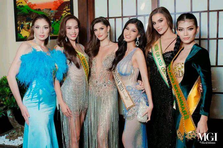 Potret Dinner Spesial Top 5 Pre-Arrival Miss Grand International 2023 (Facebook.com/Miss Grand International)