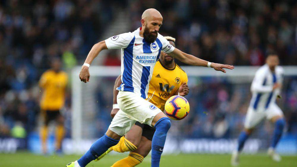 Brighton menghadapi Wolves. ((premierleague.com)