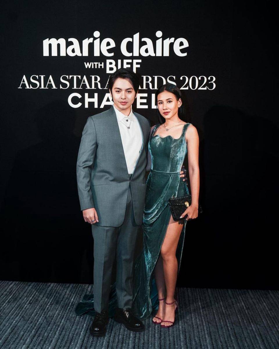 potret Shenina Cinnamon di Asia Star Awards 2023 (instagram.com/shenacinnamon)