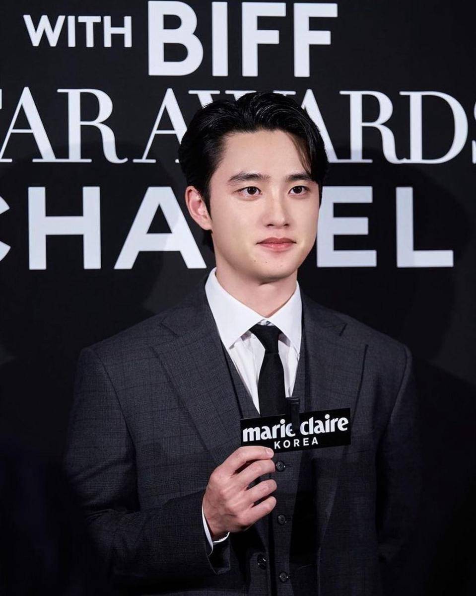 potret Doh Kyungsoo menghadiri BIFF 2023 (instagram.com/sm_actist)