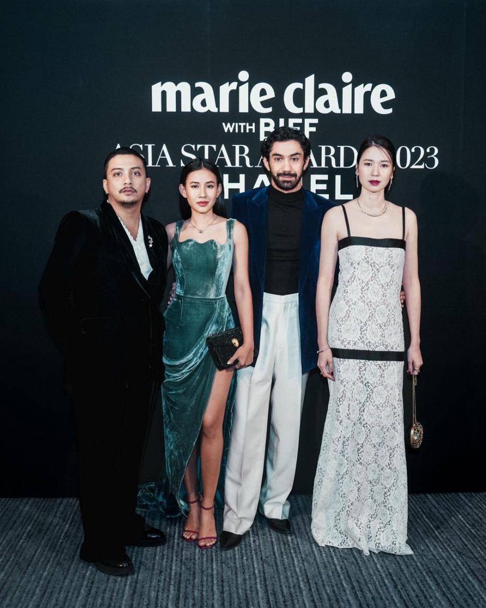 potret Shenina Cinnamon di Asia Star Awards 2023 (instagram.com/shenacinnamon)