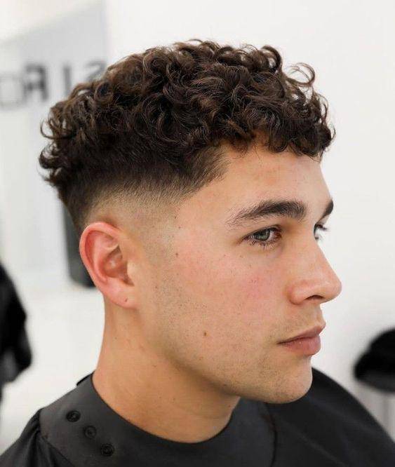 Curly buzz cut (pinterets.com)