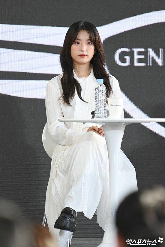 potret Han Hyo Joo di open talk Festival Film Internasional Busan (BIFF) ke-28 ( Xportsnews.com)