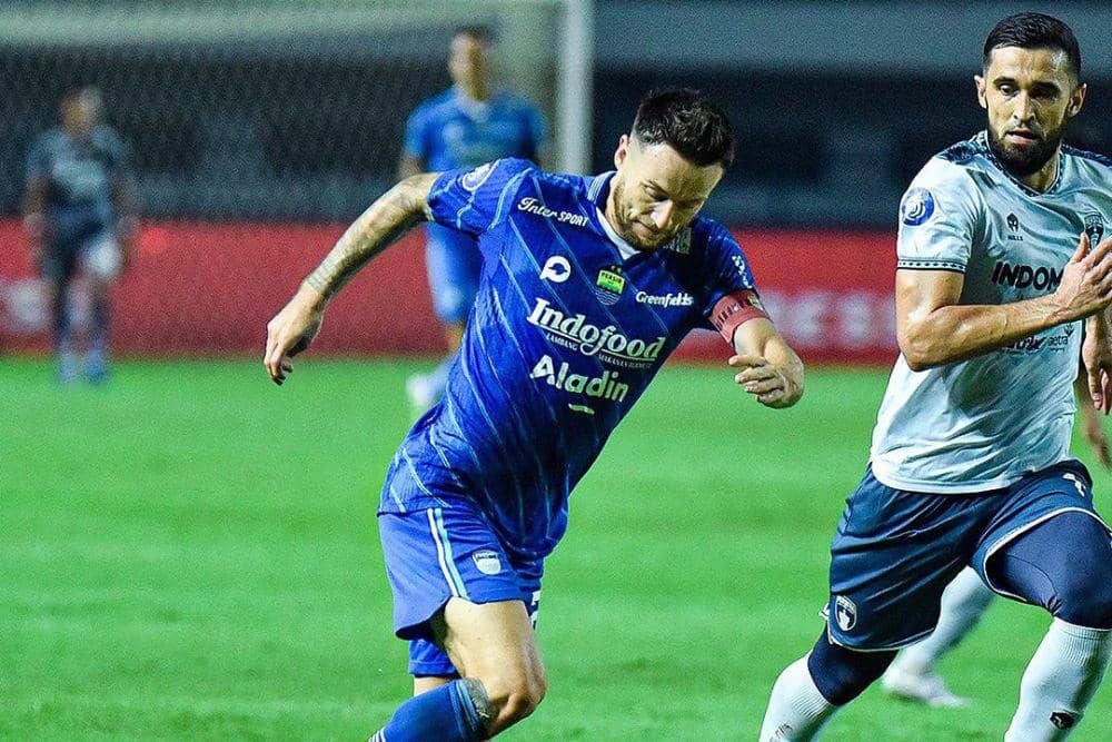 Persib saat menghadapi Persita di Liga 1 Indonesia 2023/2024 putaran pertama. (instagram.com/persib)