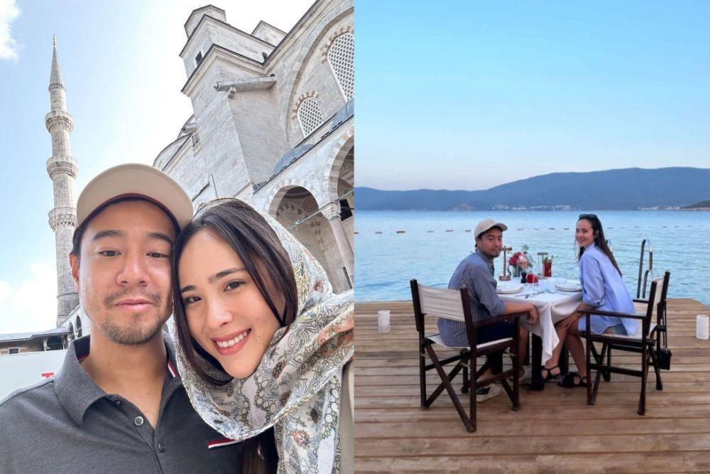 Dari London, 7 Momen Pamela Bowie dan Suami Lanjut Honeymoon ke Turki