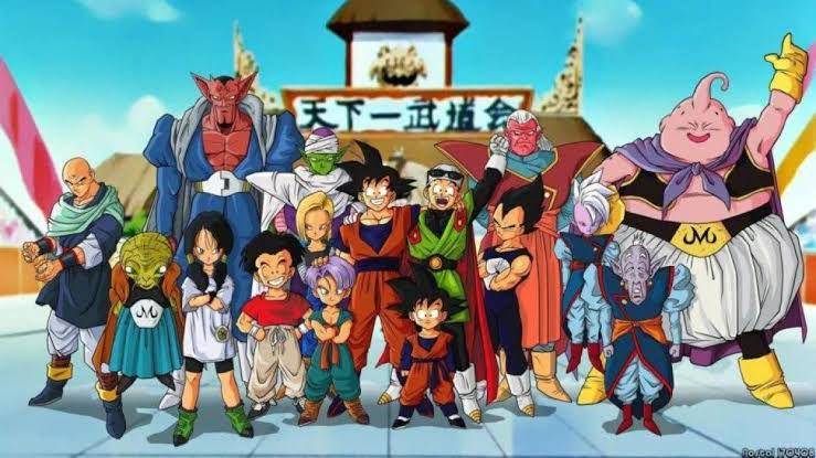 karakter Dragon Ball di Tenkaichi Budokai (dok. Toei Animation/Dragon Ball Z)