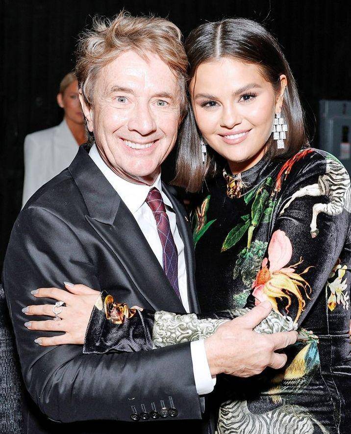 potret Martin Short dan Selena Gomez di acara Rare Impact Fund Benefit (instagram.com/entertainmenttonight)