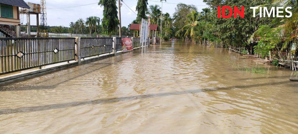 20 Desa di Aceh Utara Terendam Banjir Akibat Empat Sungai Meluap