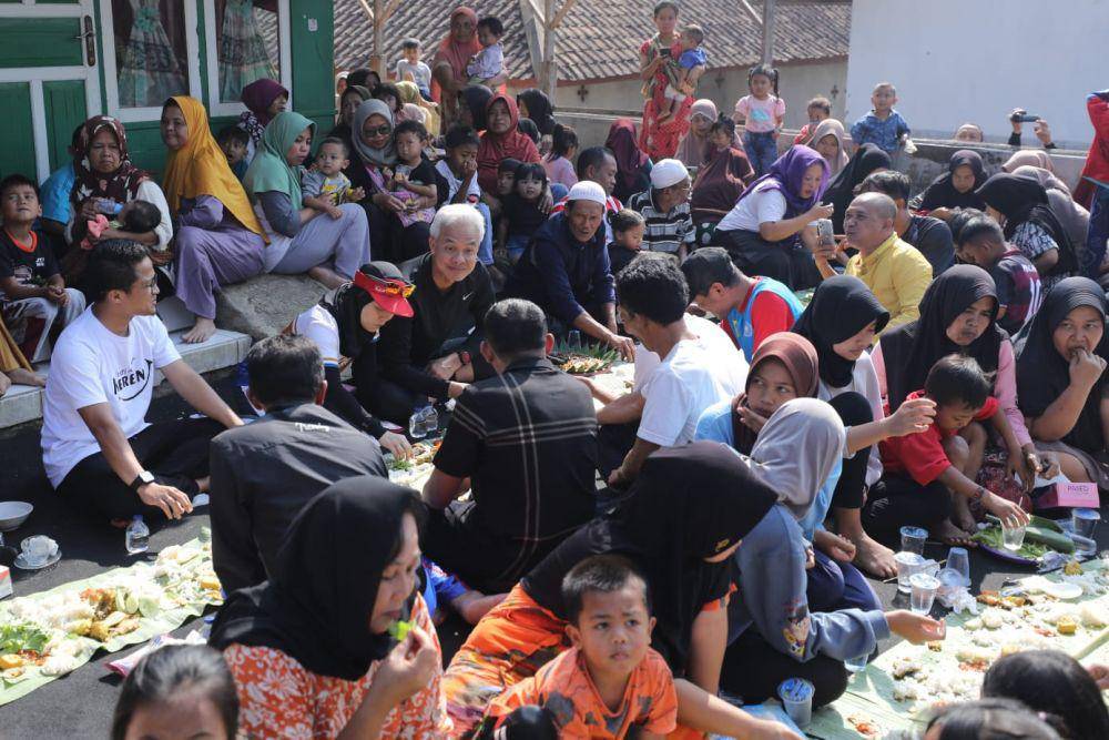 Ganjar Pranowo menginap di rumah warga di Kampung Padakati, RT 04/RW 01, Desa Tegallega, Kecamatan Warungkondang, Kabupaten Cianjur (IDN Times/Istimewa)