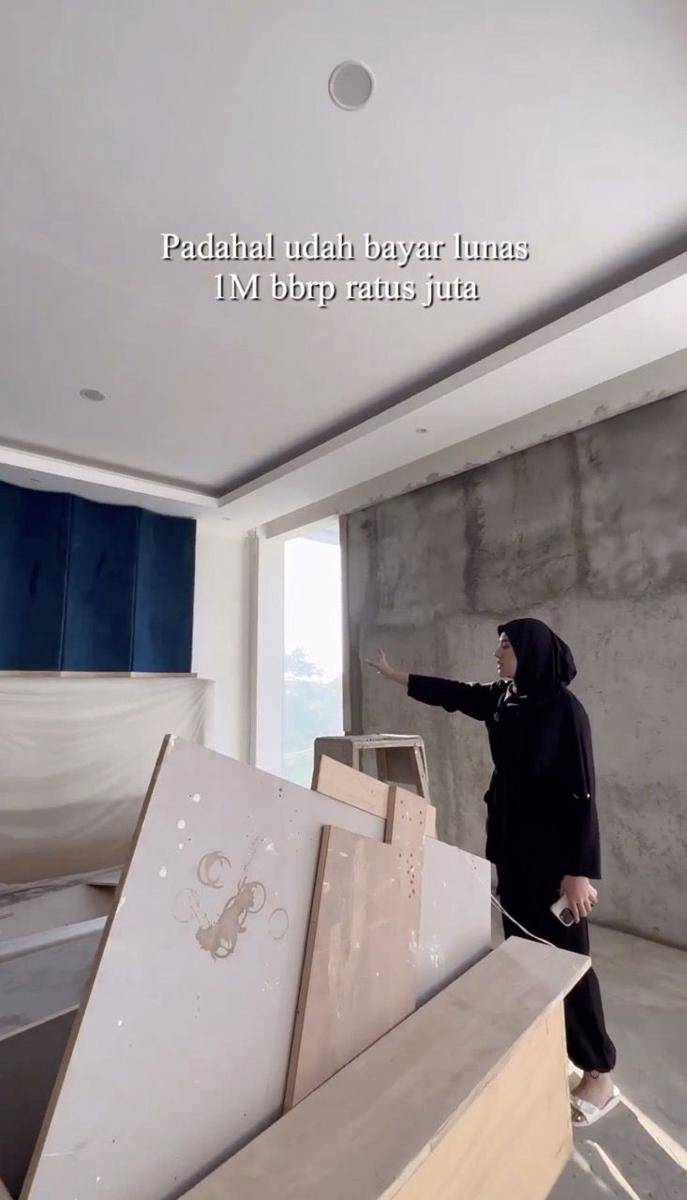 potret rumah Clara Shinta yang gagal dibangun (instagram.com/clarashintareal)