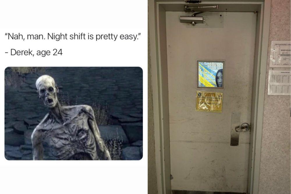 8 Meme Kocak Derita Kerja Shift Malam, Ngeri-ngeri Sedap!