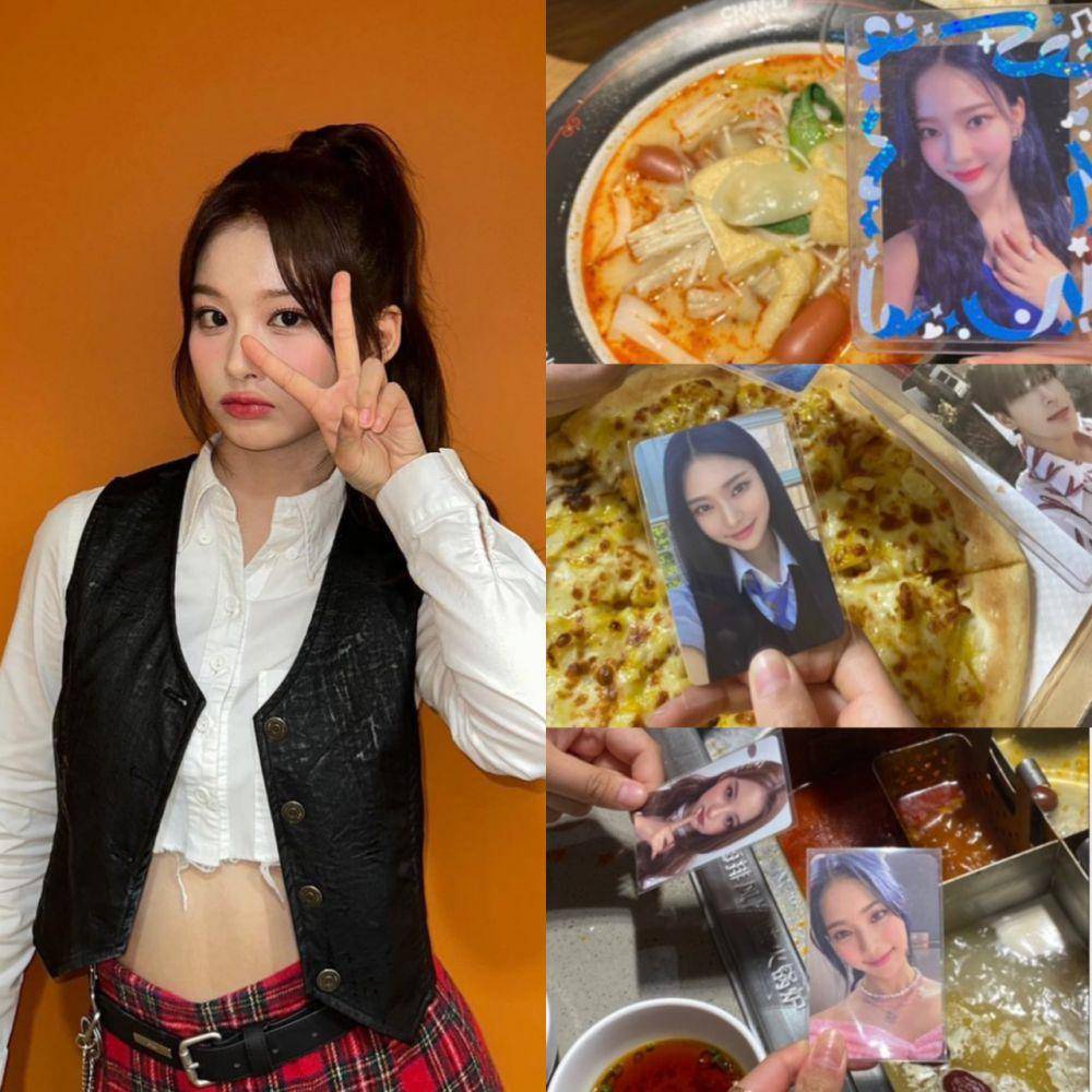 Sullyoon NMIXX dengan koleksi photocard-nya (instagram.com/nmixx_official | twitter.com/sullhwangs)