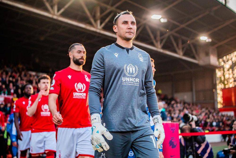 Keylor Navas saat berseragam Nottingham Forest. (instagram.com/keylornavas1)