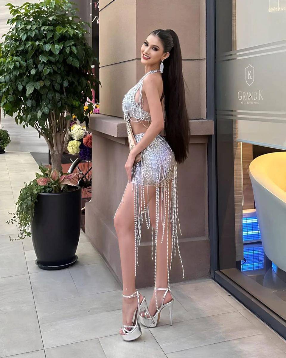 Potret Ritassya Wellgreat di Welcome Dinner Miss Grand International 2023 (Instagram.com/ritassyawellgreat)