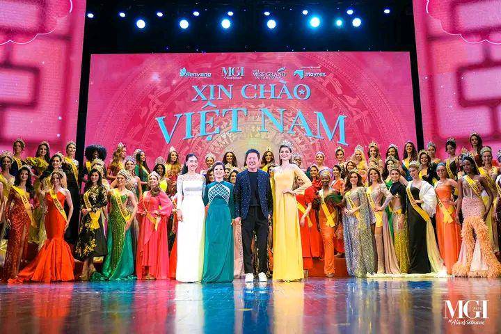 Potret Finalis Terfavorit di Sashing Ceremony Miss Grand International 2023 (Facebook.com/Miss Grand International)