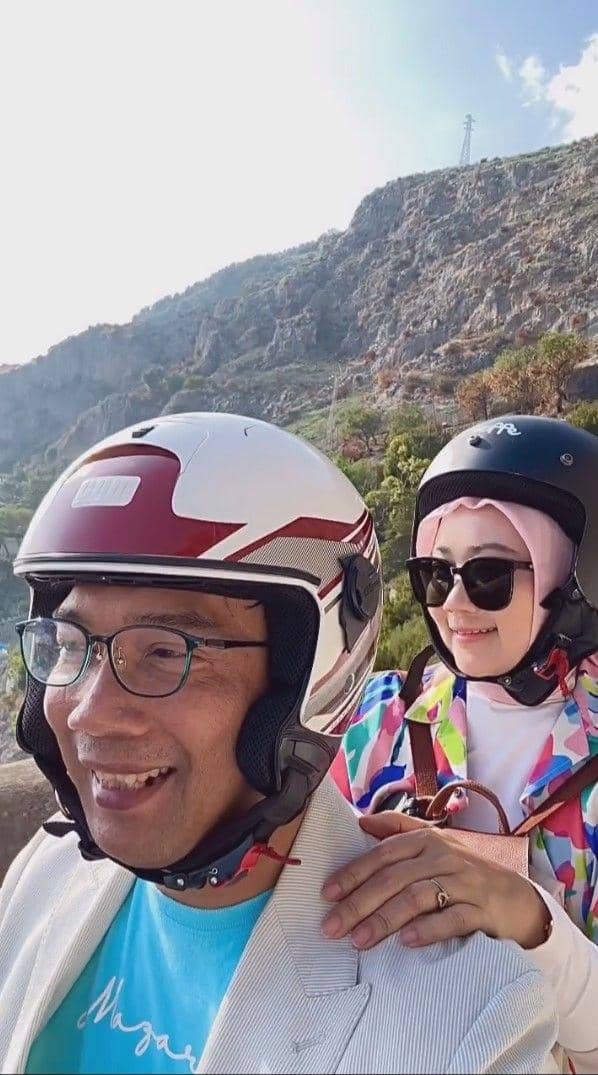 Ridwan Kamil touring di Italia (instagram.com/ridwankamil)