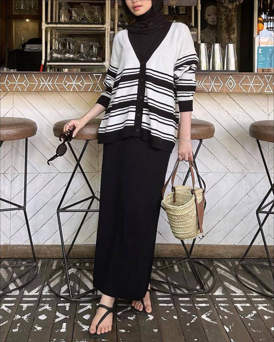 inspirasi OOTD ala Sashfir (instagram.com/sashfir)