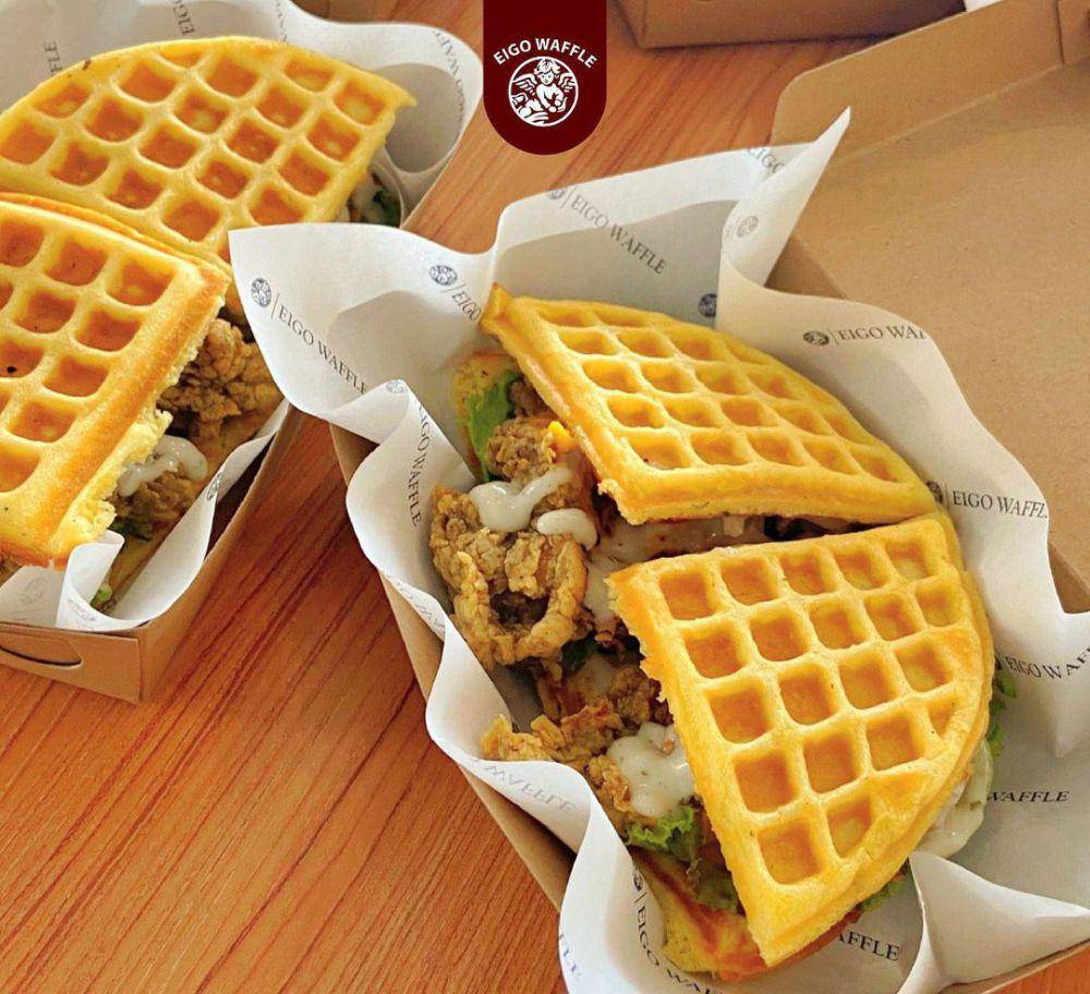Menu di Eigo Waffle Purwokerto (instagram.com/eigowaffle.id)