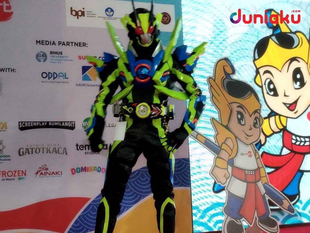 Foto dari opening ceremony ANIMART Indonesia 2023. (Duniaku.com/Fahrul Nurullah)