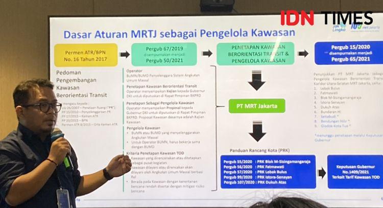Stasiun MRT Lebak Bulus Bakal Jadi Gerbang Suar Jakarta