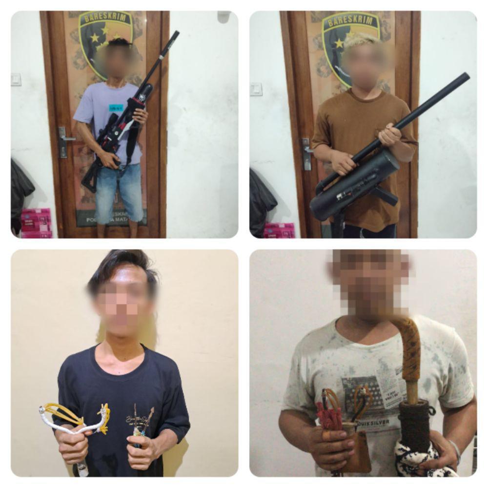 Belasan Orang Ditangkap, Serang Polisi dengan Senjata Mematikan