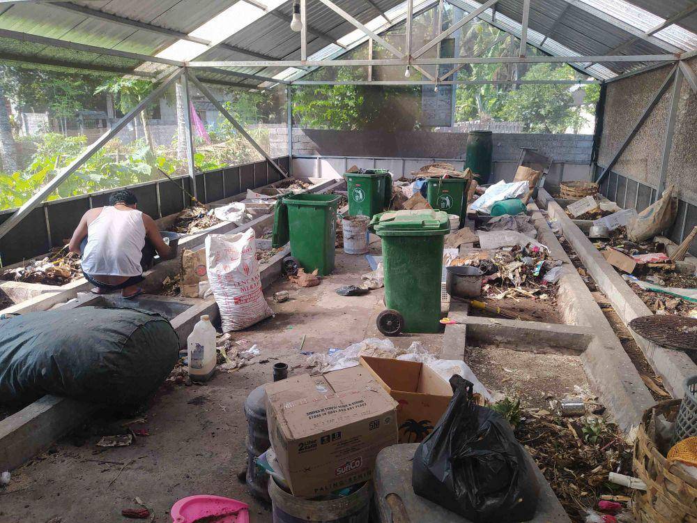 Budidaya magot, salah satu pengolahan sampah yang dilakukan bank sampah Sultan Tanjung (dok. Ruhaili)