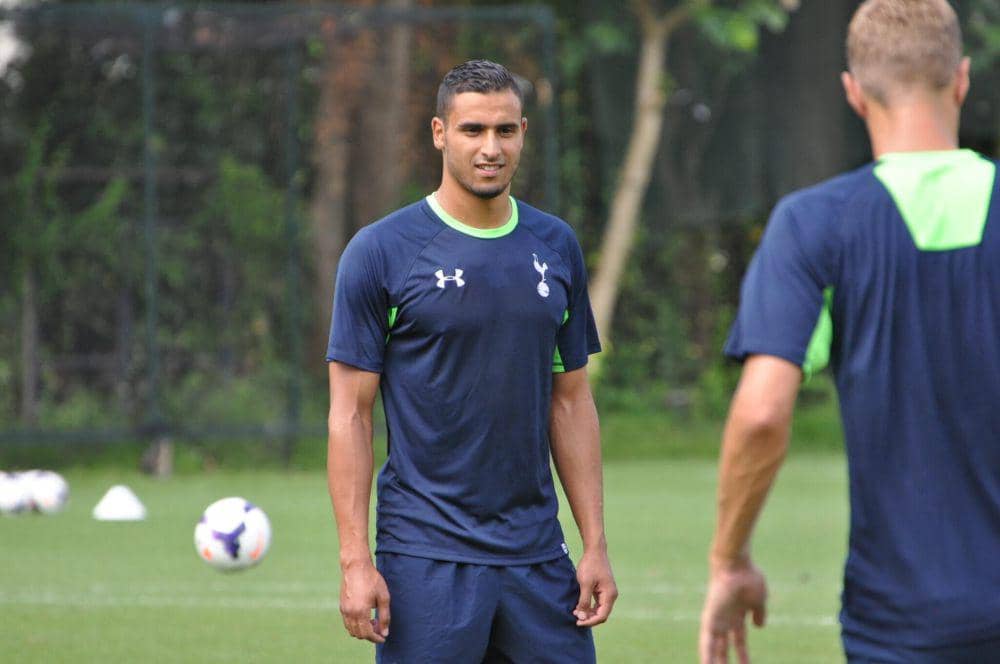 Nacer Chadli (twitter.com/SpursOfficial)