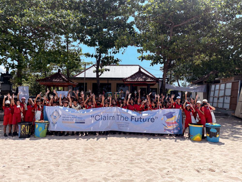 Siswa di Bali Terlibat Claim The Future Menyambut KTT AISF