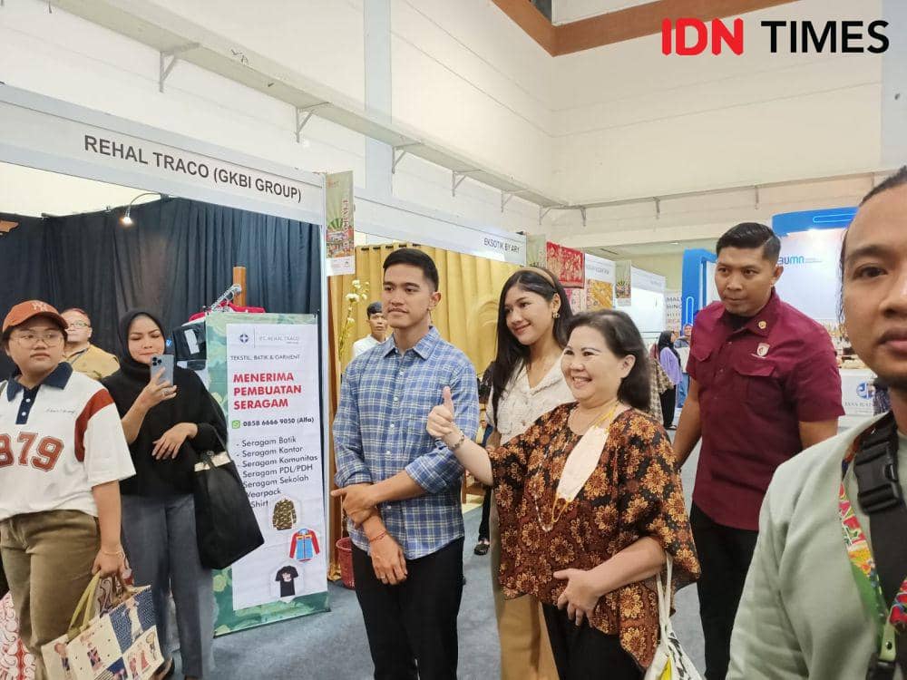 Kunjungi Inacraft, Kaesang dan Erina Diserbu untuk Foto Bersama