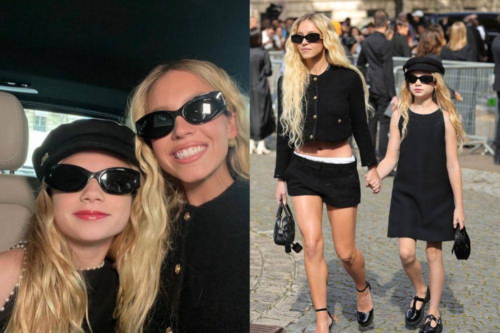 potret Sydney Sweeney bersama sepupunya di Paris (instagram.com/sydney_sweeney | twitter.com/ssydneybest)