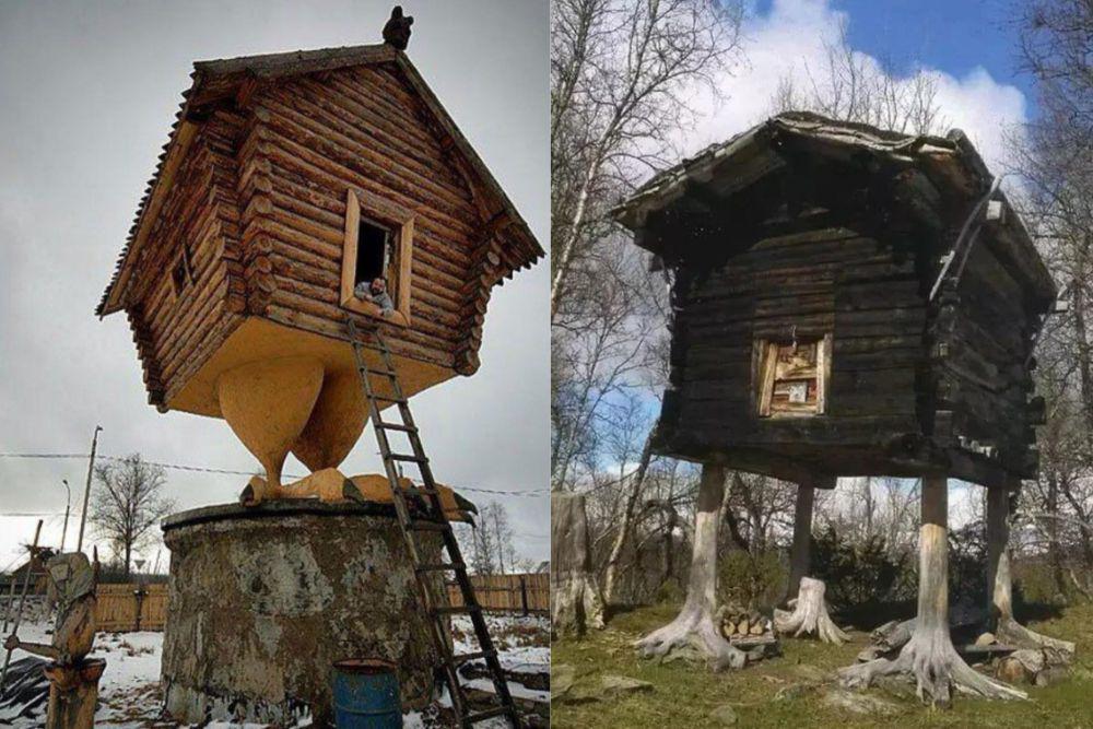 7 Rumah Pohon Unik yang Bikin Tertawa, Ada Mirip Rumah Baba Yaga