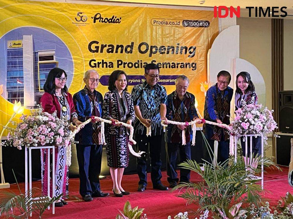 Laboratorium klinik Prodia meresmikan Grha Prodia Semarang, Sabtu (7/10/2023). (IDN Times/Anggun Puspitoningrum)