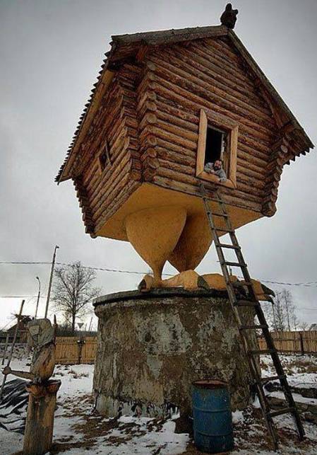 potret kocak rumah pohon gak biasa (reddit.com/GodHandGuts)
