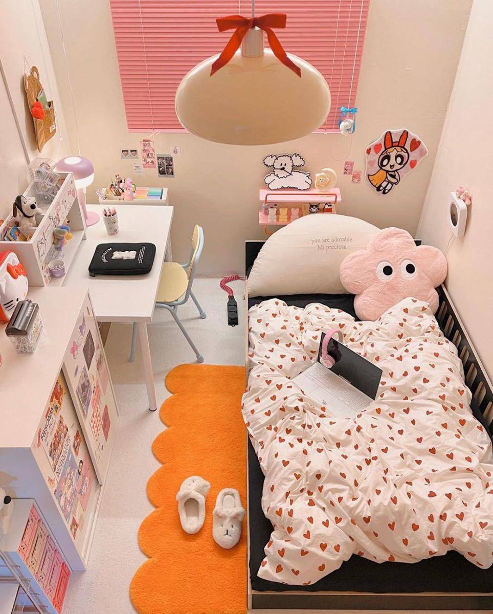 ide kamar nuansa pastel (instagram.com/d.alsom)