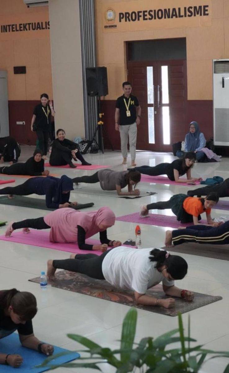 Perayaan hari budaya India menggelar beragam kegiatan mulai yoga hingga fitnes di Medan (Dok. Nirvana for IDN Times)