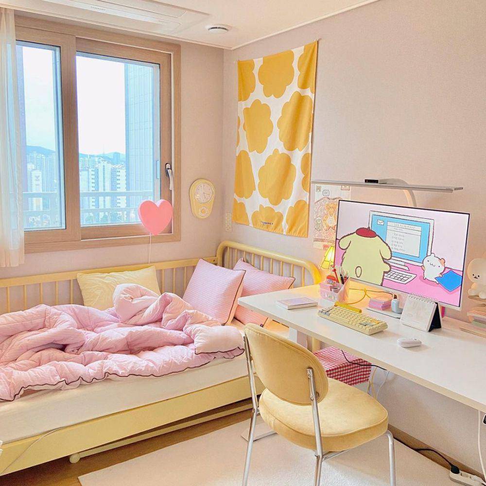 ide kamar nuansa pastel (instagram.com/uue_home)