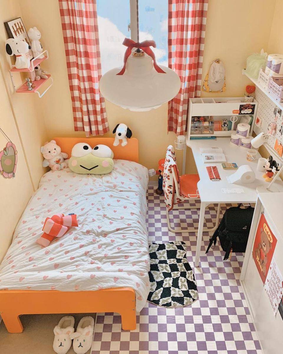 ide kamar nuansa pastel (instagram.com/d.alsom)