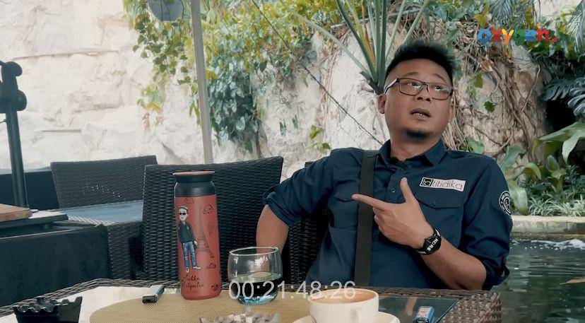 potret Andika Naliputra eks Peterpan (YouTube.com/Ferdy ELEMENT)