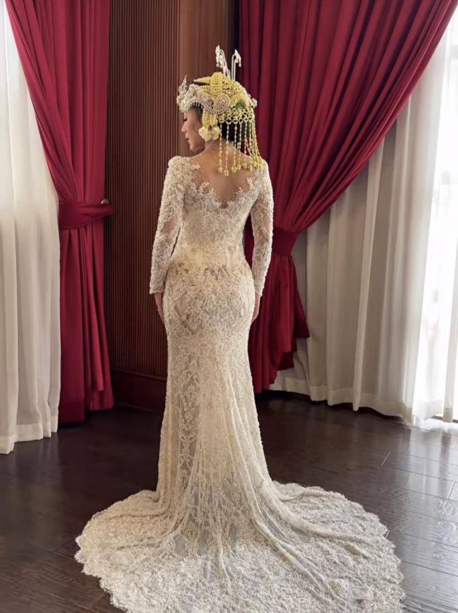 Akad nikah Adinda Thomas dan Raka Akmal. (Instagram.com/ayungberinda)