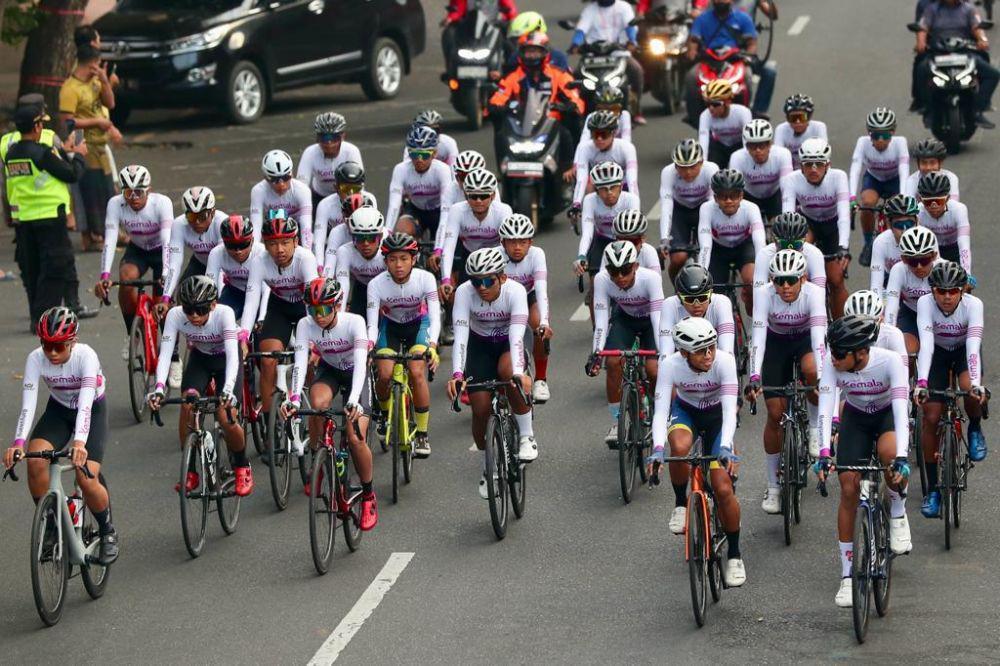Diikuti 1.400 Pehobi Sepeda, Tour of Kemala 2023 Berlangsung Meriah