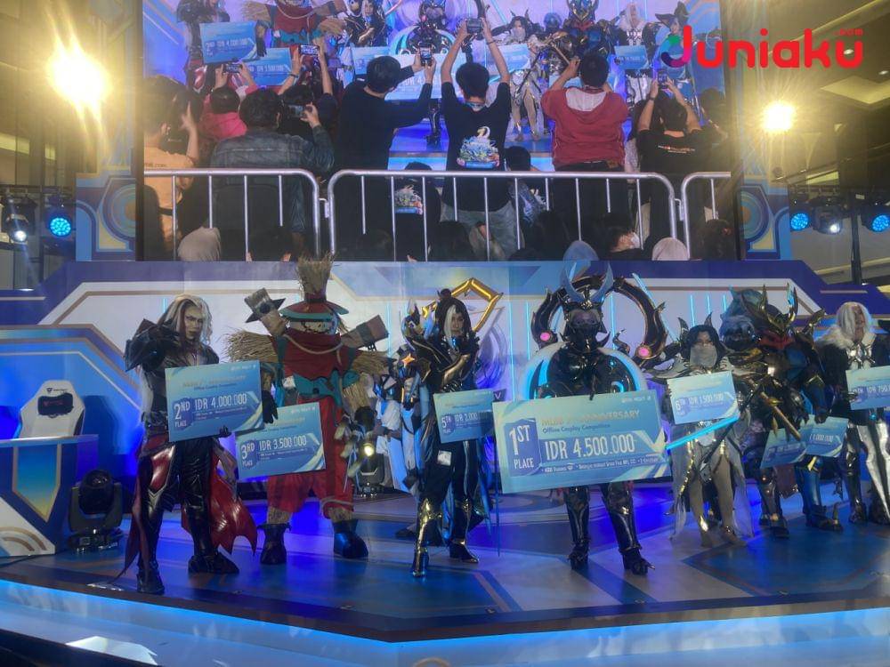 PESTA MABAR ANNIVERSARY MLBB ke-7. duniaku.com/Adhitya Daniel