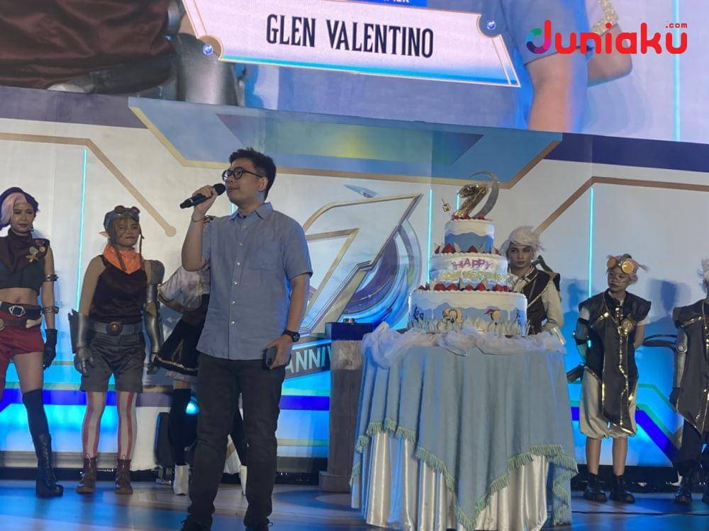 PESTA MABAR ANNIVERSARY MLBB ke-7. duniaku.com/Adhitya Daniel