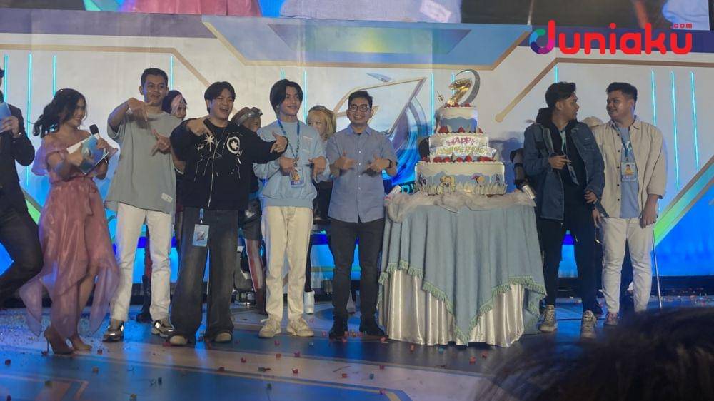 PESTA MABAR ANNIVERSARY MLBB ke-7. duniaku.com/Adhitya Daniel