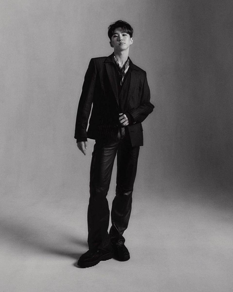 Hoshi hadiri AMI Paris Men's Fashion Show (instagram.com/ho5hi_kwon)